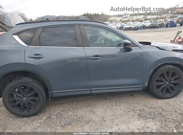 JM3KFBCM3M0433858 2021 MAZDA CX-5 Blue Вид задньої частини салону