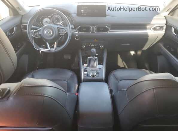 JM3KFBCM7N0605049 2022 MAZDA CX-5 Gray Widok deski rozdzielczej