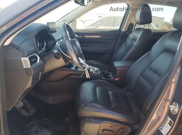 JM3KFBCM7N0605049 2022 MAZDA CX-5 Gray Widok wnętrza z przodu