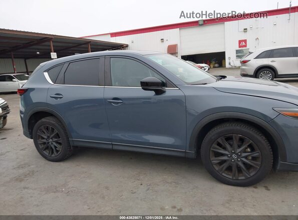 JM3KFBCM8N0561644 2022 MAZDA CX-5 Blue უკანა სალონის ხედი