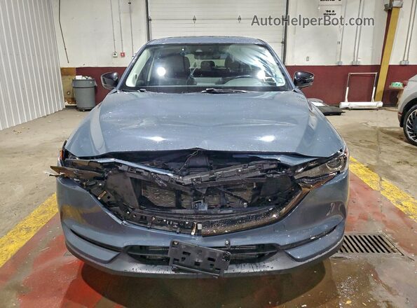 JM3KFBCY5M0446016 2021 MAZDA CX-5 Blue Вид спереду