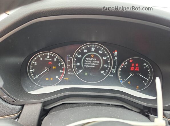 JM3KJBHD1S1128454 2025 MAZDA CX-70 Blue Vista del cuadro de instrumentos