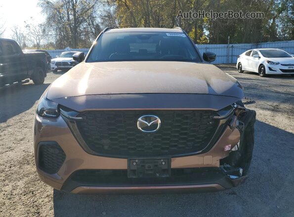 JM3KJDHC9S1112635 2025 MAZDA CX-70 Коричневый Вид спереди
