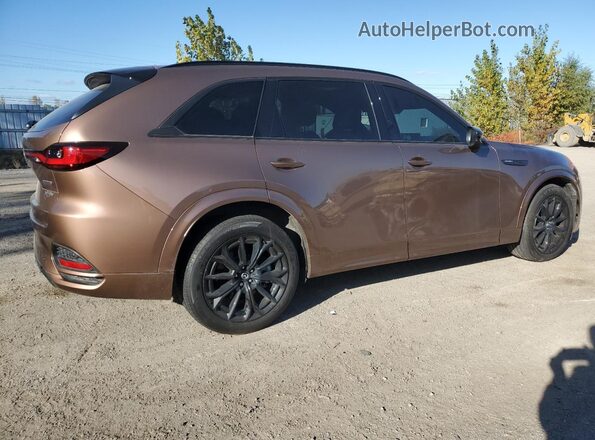 JM3KJDHC9S1112635 2025 MAZDA CX-70 Коричневый Задняя правая четверть