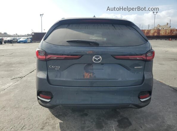 JM3KJEHAXS1129111 2025 MAZDA CX-70 Синий Вид сзади