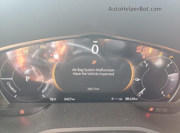 JM3KJEHAXS1129111 2025 MAZDA CX-70 Синий Вид щитка приборов
