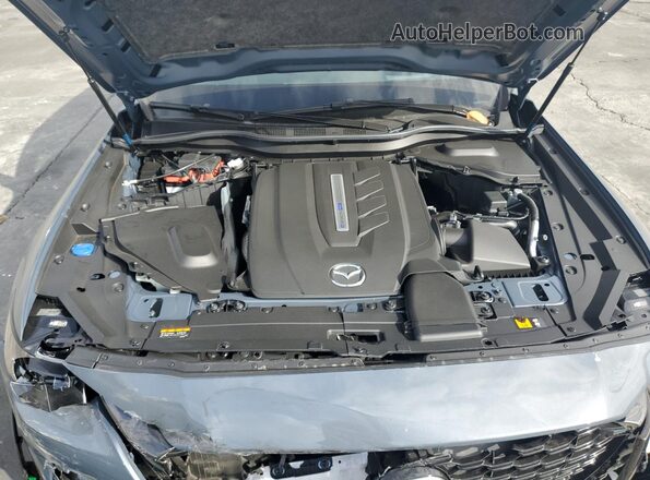 JM3KJEHAXS1129111 2025 MAZDA CX-70 Синий Вид подкапотного пространства