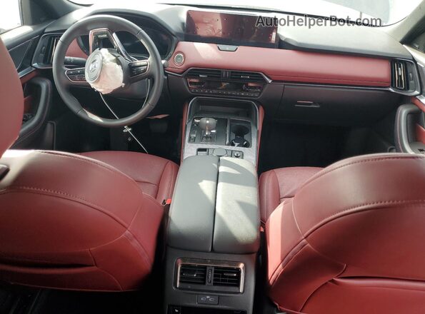JM3KJEHAXS1129111 2025 MAZDA CX-70 Синий Вид панели приборов