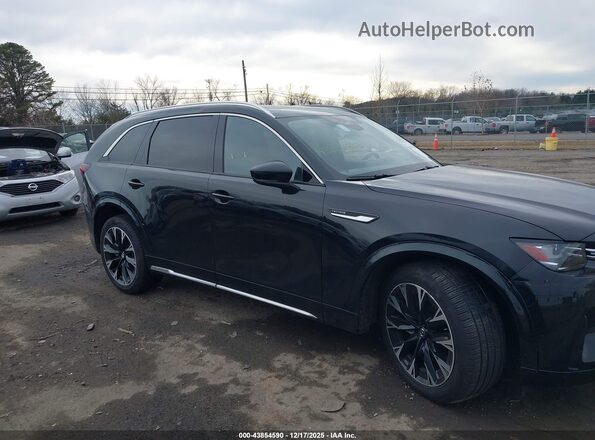 JM3KK1HC0R1145576 2024 MAZDA CX-90 Black Widok wnętrza z tyłu
