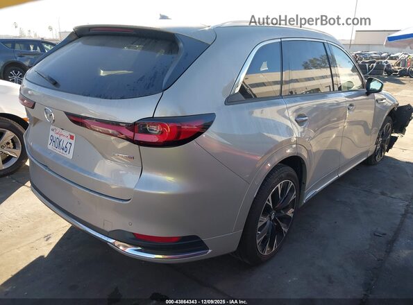 JM3KK1HCXR1118935 2024 MAZDA CX-90 Серый Задняя правая четверть