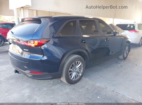 JM3KKAHD7R1180947 2024 MAZDA CX-90 Blue Задня права чверть