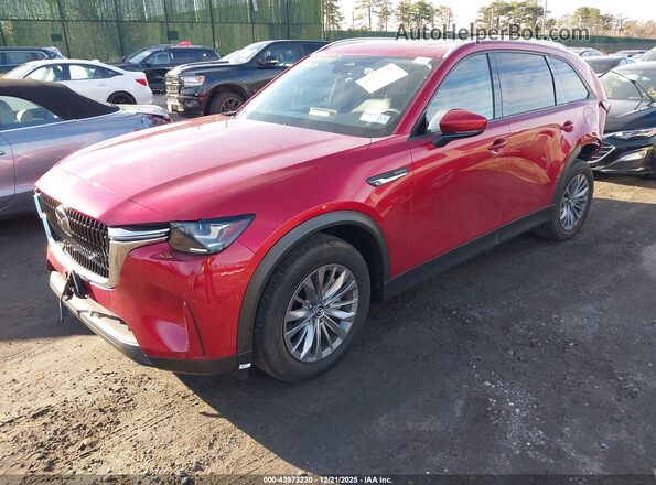 JM3KKBHA3R1164403 2024 MAZDA CX-90 PHEV Red Передня ліва чверть