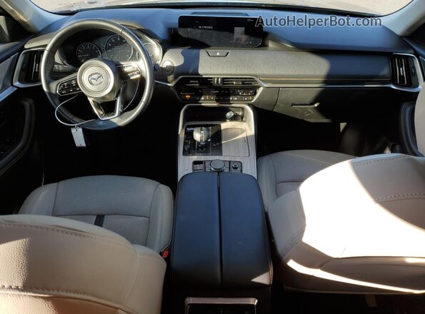 JM3KKBHD1R1167973 2024 MAZDA CX-90 Синий Вид панели приборов