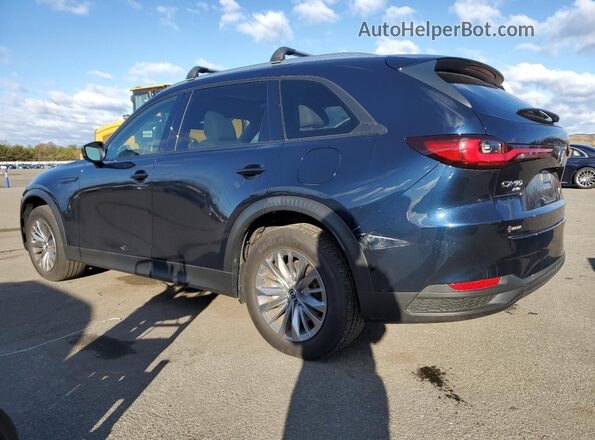 JM3KKBHD1R1167973 2024 MAZDA CX-90 Синий Задняя левая четверть