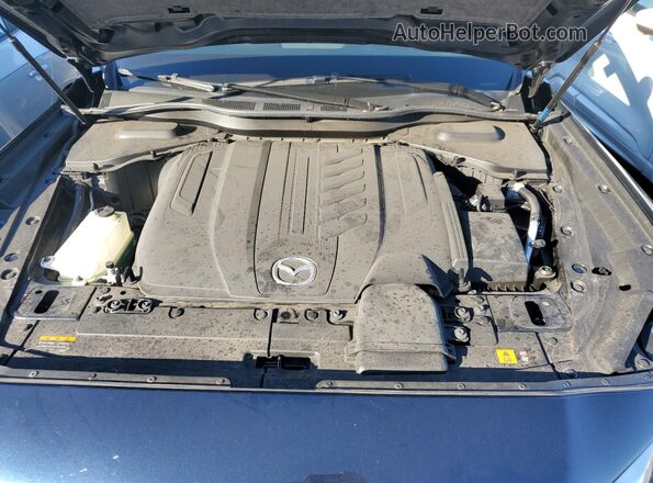 JM3KKBHD1R1167973 2024 MAZDA CX-90 Синий Вид подкапотного пространства