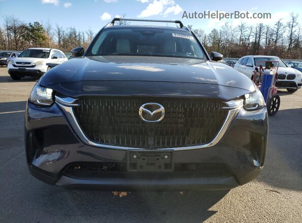 JM3KKBHD1R1167973 2024 MAZDA CX-90 Синий Вид спереди