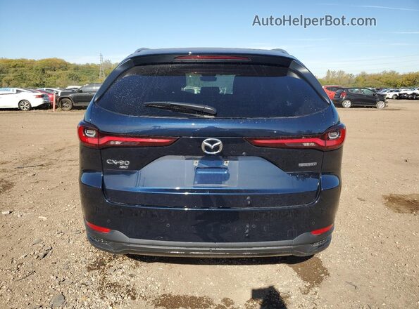 JM3KKBHD7S1214347 2025 MAZDA CX-90 Синий Вид сзади