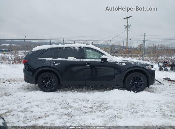 JM3KKCHA5S1208266 2025 MAZDA CX-90 PHEV Black Widok wnętrza z tyłu