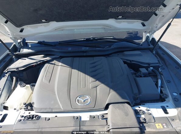 JM3KKCHD5R1169960 2024 MAZDA CX-90 White Widok z tyłu