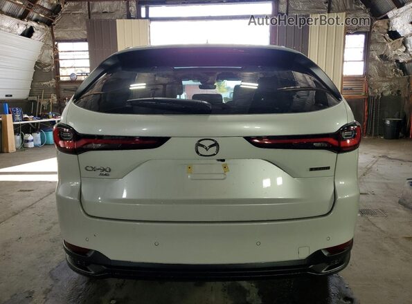 JM3KKCHD6S1245627 2025 MAZDA CX-90 White Вид ззаду