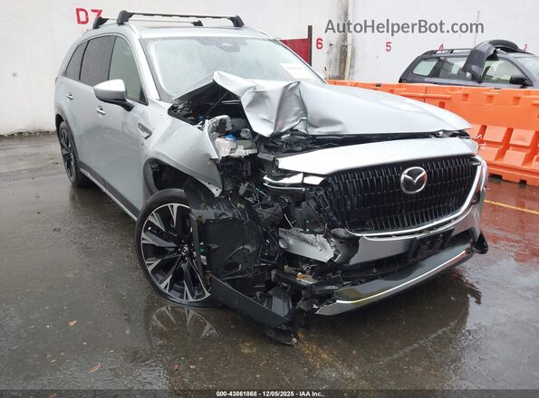 JM3KKDHA0R1108138 2024 MAZDA CX-90 PHEV Silver Вид спереду