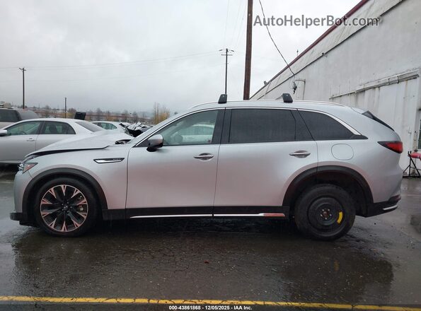 JM3KKDHA0R1108138 2024 MAZDA CX-90 PHEV Silver Панорамний вид салону 360°
