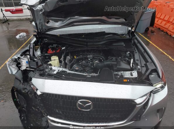 JM3KKDHA0R1108138 2024 MAZDA CX-90 PHEV Silver Вид ззаду