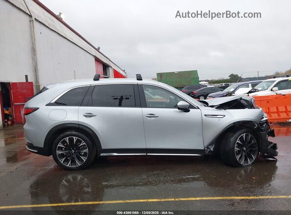 JM3KKDHA0R1108138 2024 MAZDA CX-90 PHEV Silver Вид задньої частини салону