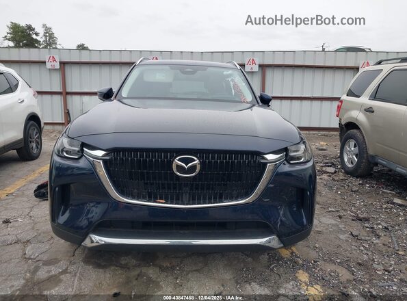 JM3KKDHA8R1140111 2024 MAZDA CX-90 PHEV Синий Вид щитка приборов
