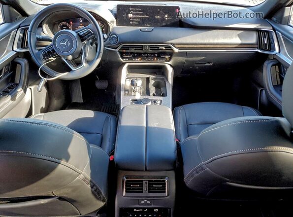 JM3KKDHC0R1148690 2024 MAZDA CX-90 Белый Вид панели приборов