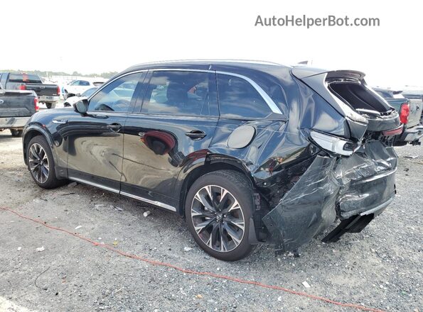 JM3KKDHC2R1146004 2024 MAZDA CX-90 Black უკანა მარცხენა