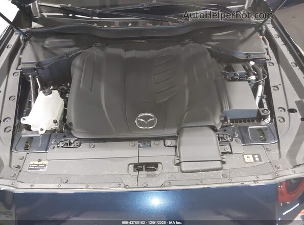 JM3KKDHC3R1175379 2024 MAZDA CX-90 Blue Widok z tyłu