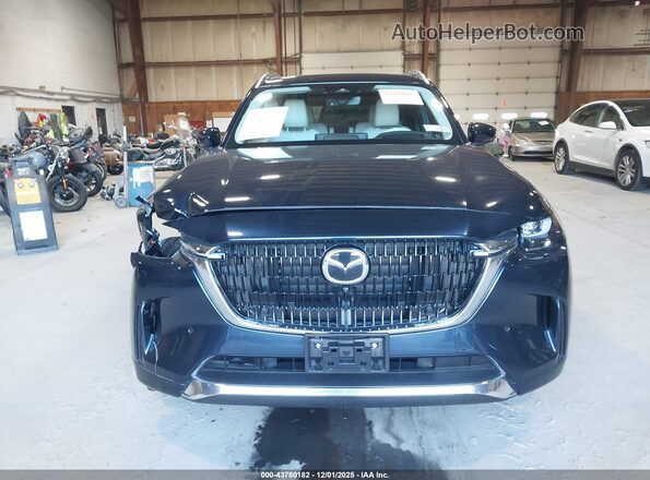 JM3KKDHC3R1175379 2024 MAZDA CX-90 Blue Widok zestawu wskaźników