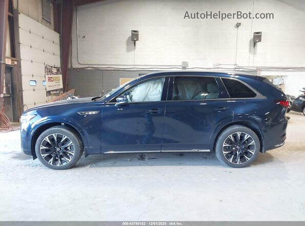 JM3KKDHC3R1175379 2024 MAZDA CX-90 Blue Widok wnętrza 360 stopni