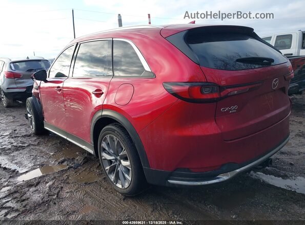 JM3KKDHD6R1121826 2024 MAZDA CX-90 Красный Задняя левая четверть