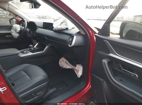 JM3KKDHD6R1121826 2024 MAZDA CX-90 Красный Вид салона спереди