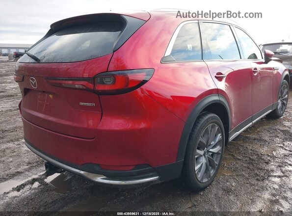 JM3KKDHD6R1121826 2024 MAZDA CX-90 Красный Задняя правая четверть