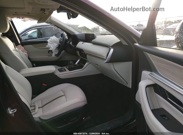 JM3KKEHA0S1195602 2025 MAZDA CX-90 PHEV Burgundy Вид салону спереду