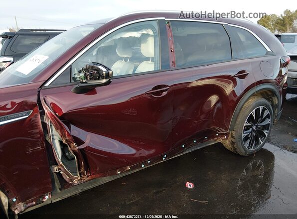 JM3KKEHA0S1195602 2025 MAZDA CX-90 PHEV Burgundy 