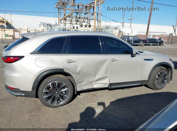 JM3KKEHA5R1122641 2024 MAZDA CX-90 PHEV Бежевый Панорамный вид салона 360°