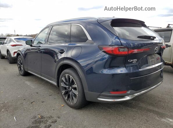 JM3KKEHA5R1159561 2024 MAZDA CX-90 Синий Задняя левая четверть