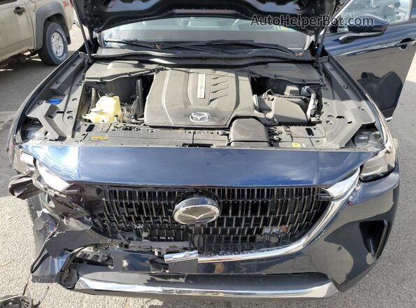 JM3KKEHA5R1159561 2024 MAZDA CX-90 Синий Вид подкапотного пространства