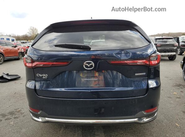 JM3KKEHA5R1159561 2024 MAZDA CX-90 Синий Вид сзади