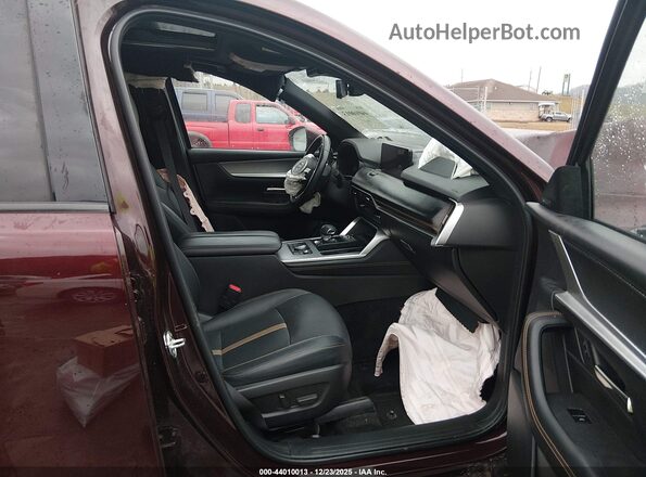 JM3KKEHA6R1123538 2024 MAZDA CX-90 PHEV Burgundy Vista interior delantera
