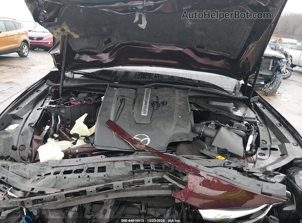 JM3KKEHA6R1123538 2024 MAZDA CX-90 PHEV Burgundy Vista trasera