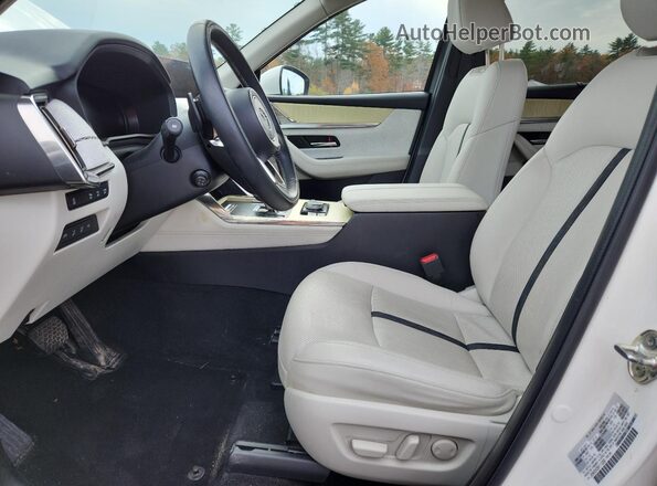 JM3KKEHC5R1112290 2024 MAZDA CX-90 White Вид салону спереду