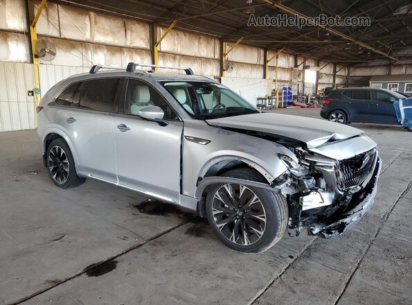 JM3KKEHC6S1228474 2025 MAZDA CX-90 Silver Delantero derecho