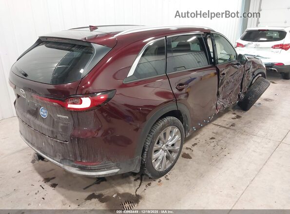 JM3KKEHD3R1185599 2024 MAZDA CX-90 Фиолетовый Задняя правая четверть