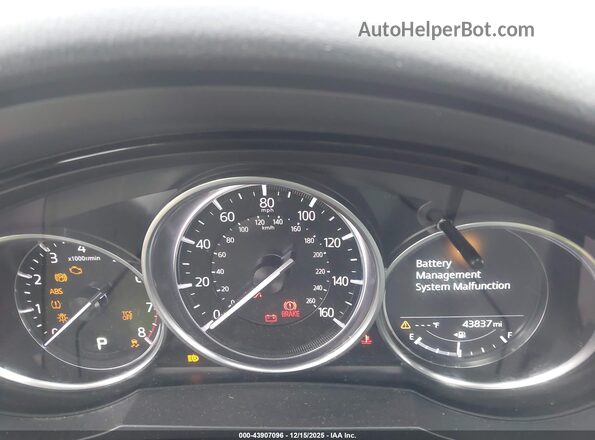 JM3TCABY6L0418913 2020 MAZDA CX-9 White Widok tylnych siedzeń