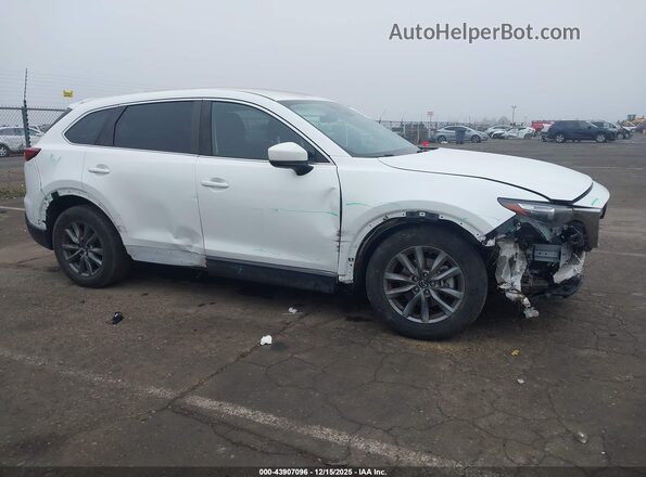 JM3TCABY6L0418913 2020 MAZDA CX-9 White Widok wnętrza z tyłu